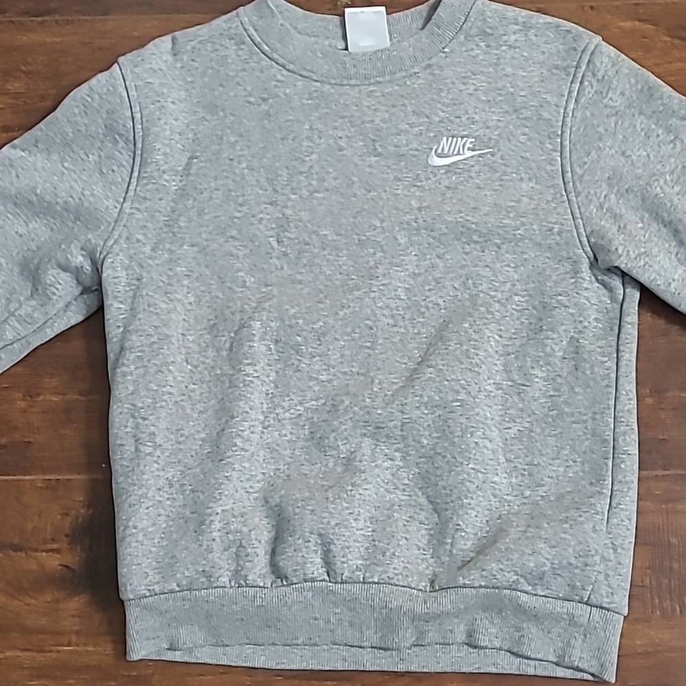 Nike Sweatshirt Duo in Gray and Black Lot Of Two Size M Kids - Picture 6 of 10